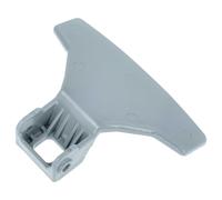 vhbw Poignée compatible avec Beko WMB71632A, WMB71632, WMB812, WMB71642A, WMB81230M, WMB81220MS machine à laver plastique gris