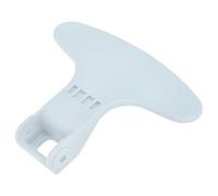 vhbw Poignée compatible avec Beko WTC9602XW0 7100742300 machine à laver plastique blanc