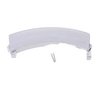 vhbw Poignée compatible avec Bosch Logixx 8 WAS28363SN, WAS28365SN, WAS28442, WAS28442NL, WAS28443, WAS28443NL machine à laver