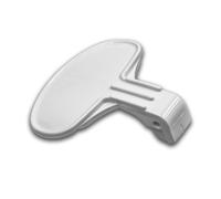 vhbw Poignée compatible avec Otsein OHFN7116-37, OHN6105-37, OHN685-37, OHNF9127, OHNL6106-37, OHNL6126-37, OHNL9106-37 machine à laver