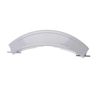 vhbw Poignée de porte lave-linge, blanche, compatible avec Siemens wash & dry 1260 WXD1260EU, WXD1260GB, WXD1260KR, WXD1260NL