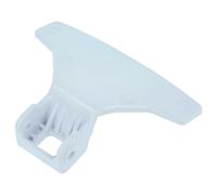 vhbw Poignée remplacement pour Beko 2828780100 pour machine à laver plastique blanc