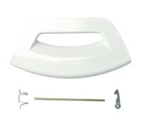 vhbw Poignée remplacement pour Hotpoint SWD107617CUK pour machine à laver