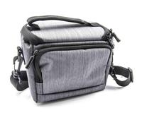 vhbw polyester foto sacoche gris pour caméra Canon EOS 100D, 1100D, 1200D, 20D, 350D, 400D, 500D, 50D, 5D Mark II, 5D Mark III