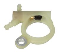 vhbw Pompe à huile compatible avec Stihl MS 251C, MS 251 C-BE, MS 251 2-Mix tronçonneuse - plastique / fer, 4,9 x 4,7 x 1,1 cm - Réglable