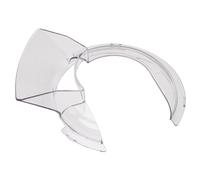 vhbw Protection anti-éclaboussure compatible avec KitchenAid KSM90, KSM75 robot culinaire - Couvercle de remplissage, plastique, transparent