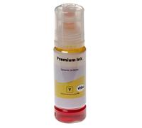 vhbw Recharge d'encre Yellow / Jaune compatible avec Canon Pixma G7050, GM4050, G5050, G6050, GM2050, G4511, G3501, G2501, G1501, G4510