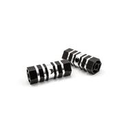 Vhbw Repose-Pieds Pour Vélo, Bmx, Vtt - Pegs De 6,6 X 2,5 Cm, Noir