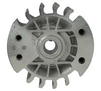 vhbw roue polaire compatible avec Stihl MS 230, MS230 B, MS 210 C, MS210 L tronçonneuse - 9 cm de diamètre externe, 350 g argenté