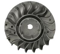 vhbw roue polaire compatible avec Stihl MS 251, MS 251C, MS 231, MS 231C tronçonneuse - 10 cm de diamètre externe, 301 g argenté