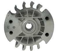 vhbw roue polaire compatible avec Stihl MS250 L, MS 250 C tronçonneuse - 9 cm de diamètre externe, 350 g argenté