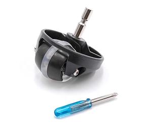 vhbw Roue Premium compatible avec iRobot Roomba 562, 555, 560, 540, 550, 565, 570, 563, 564, 551 robot aspirateur automatique, robot nettoyeur de sol