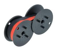 vhbw Rouleau d'encre Noir-Rouge Compatible avec Casio DR 320, 420, 520, 620RE, 620TEC Calculatrice imprimante, Caisse enregistreuse