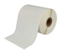 vhbw Rouleau d'étiquettes 102mm x 44,3m (1 étiquette) compatible avec Brother TD-2130, TD-4100, TD-4000, TD-2130N étiqueteuse blanc