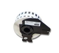 vhbw Rouleau d'étiquettes 29mm x 30,48m (1 étiquette) compatible avec Brother PT QL-1050, QL1050N, QL-1060, QL1060N, QL-500A imprimante d'étiquettes