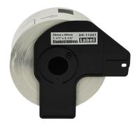 vhbw Rouleau d'étiquettes 29mm x 90mm compatible avec Brother PT QL-800, QL-820NWB, QL-810W, QL-720, QL720NW imprimante d'étiquettes - premium