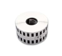 vhbw Rouleau d'étiquettes 38mm x 30,48m (1 étiquette) remplacement pour Brother DK-22225 pour étiqueteuse blanc