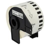 vhbw Rouleau d'étiquettes 50mm x 30,48m compatible avec Brother PT QL-1110 Series, QL-500 Series imprimante d'étiquettes - premium