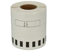 vhbw Rouleau d'étiquettes 62mm x 15,24m (1 étiquette) remplacement pour Brother DK-22212 pour étiqueteuse - premium blanc