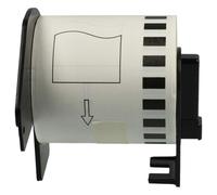 vhbw Rouleau d'étiquettes + support 62mm x 15,24m compatible avec Brother P-Touch QL 550, QL 560 Series, QL 560 étiqueteuse - autocollant