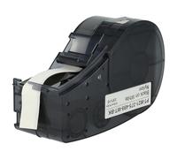 vhbw Ruban compatible avec Brady BMP21 | BMP21-LAB, BMP21-PLUS imprimante d'étiquettes 9,53mm Noir sur Blanc, nylon (polyamide)