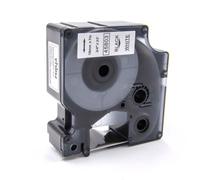 vhbw Ruban compatible avec Dymo 2000, 5000, 5500 imprimante d'étiquettes 19mm Noir sur Blanc