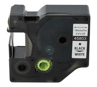 vhbw Ruban compatible avec Dymo LabelPoint 300, 350 imprimante d'étiquettes 19mm Noir sur Blanc
