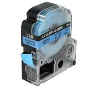 Ruban Cassette Cartouche 12mm vhbw pour Epson LabelWorks LW-300, LW-400, LW-500, LW-900P comme LC-4LBP, SC12BW. G