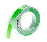 vhbw Ruban de marquage 3D compatible avec Dymo 15447, 1535, 1540, 1550, 1570, 1575 imprimante d'étiquettes 3m x 9mm Blanc sur Vert fluo