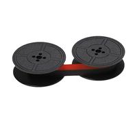 vhbw Ruban encreur compatible avec Olympia Splendid 33 Typewriter imprimante matricielle ou de reçus - noir-rouge