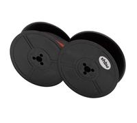 vhbw Ruban encreur d'écriture pour Triumph-Adler TA 20 SE, TA 21 imprimante matricielle ou de reçus noir / rouge