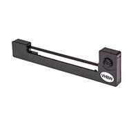 vhbw ruban pour imprimante, bande en nylon à encre pour imprimante matricielle Sumitronics ECR 200, ECR 3000, Systex PW 1000 comme ERC-09, C43S015354.