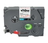 vhbw Ruban remplacement pour Brother TZ-232, TZE-232 pour imprimante d'étiquettes 8m x 12mm Rouge sur Blanc