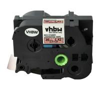 vhbw Ruban remplacement pour Brother TZE-461L1 pour imprimante d'étiquettes 8m x 36mm Noir sur Rouge (paillettes), laminée