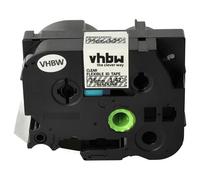 vhbw Ruban remplacement pour Brother TZeFX161, TZE-FX161 pour imprimante d'étiquettes 8m x 36mm Noir sur Transparent, flexible, laminée