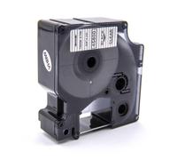 vhbw Ruban remplacement pour Dymo 45800, D1 pour imprimante d'étiquettes 19mm Noir sur Transparent