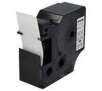 vhbw Ruban remplacement pour Dymo D1, 53710 pour imprimante d'étiquettes 7m x 24mm Noir sur Transparent