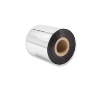 vhbw Ruban transfert thermique compatible avec Zebra XiIII, XiII, Xi4, Xi220, Xi170 imprimante d'étiquette résistante 70mmx300m cire-plus