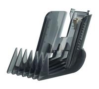 vhbw Sabot de coiffure compatible avec Philips QC 5105 tondeuse, rasoir - sabot de remplacement gris/transparent