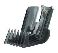 vhbw Sabot de coiffure compatible avec Philips QC 5105 tondeuse, rasoir - sabot de remplacement gris/transparent