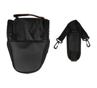 vhbw Sacoche Compatible avec Canon EOS 450D, 50D, 500D, 40D, 5D Mark II, 550D Appareil Photo - Noir, Sangle Incluse, 215 x 155 x 97 mm