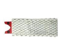vhbw Serpillère compatible avec Vileda 1-2 Spray balai nettoyant - Tête de rechange, microfibre, gris / blanc Gris
