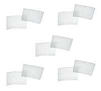 vhbw Set 10x filtre compatible avec Dirt Devil Centrino Cleancontrol M2881-1, M2881-2, M2881-3 aspirateur - filtre de protection