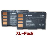 vhbw set 2 batteries 750mAh pr caméscope JVC GR-D771, GR-D775, GR-D790, GR-D796, GR-D815, DR-D818, GR-D825, GR-D860, GS-TD1, GS-TD1BEU, JVC GY-HM100