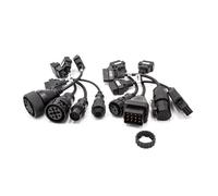 vhbw Set adaptateur OBD1 sur OBD2 compatible avec Iveco, Knorr, MAN, Mercedes, Renault, Scania, Volvo pour camions