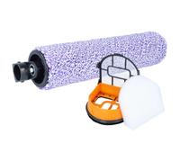 vhbw Set d'accessoires 2 pcs. compatible avec Shark AW201, WD100, WD200 | pour WD101, WD101C, WD201C, WD200C, WD201 aspirateur - rouleau brosse, filtre