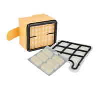 vhbw Set d'accessoires 8 pcs. compatible avec Vorwerk Kobold VK135, VK136 aspirateur - cartouches de parfum, filtre, filtre protection moteur