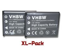 vhbw set de 2 batteries 500mAh pour appareil photo, remplace BenQ DLI216