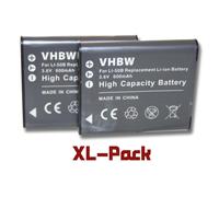 vhbw set de 2 batteries 600mAh pour appareil photo Olympus mju 1010, mju 1020, mju 1030 sw, mju 9000, mju 9010, mju tough 6000, mju tough 6010