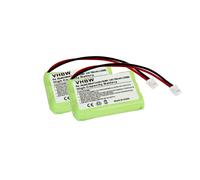 vhbw set de 2 batteries 600mAh pour téléphone fixe sans fil Ericsson DECT260, DT140, DT-140, DT200, DT-200, DT288, DT-288, DT290, DT-290,